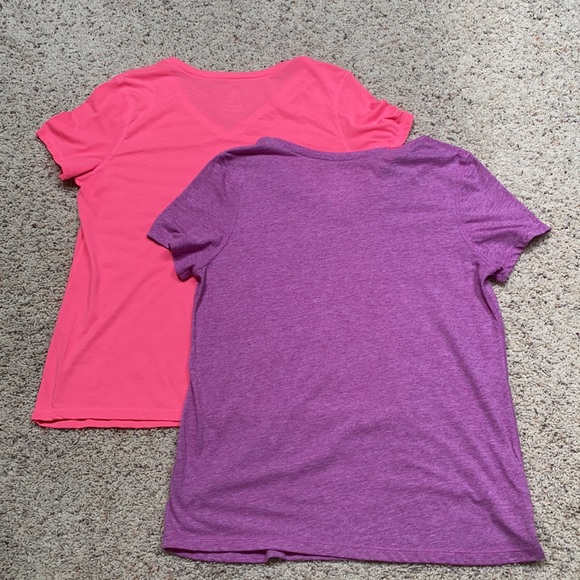 Women’s XL16-18 ATHLETIC cap sleeve Vneck t-shirts - Picture 6 of 6